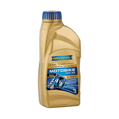Моторное масло RAVENOL Motobike 4-T Ester 10W-50