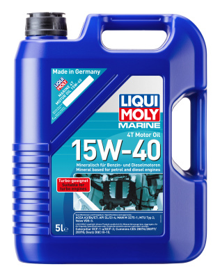 Liqui Moly Marine 4T Motor Oil 15W-40 5л