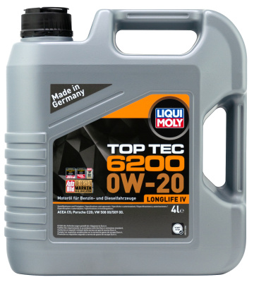 Liqui Moly Top Tec 6200 0W-20 4л