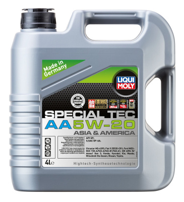 Liqui Moly Special Tec AA 5W-20 SN Plus + RC GF-5 4л