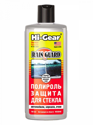 HG 5640 Полироль-защита для стекол водоотталкивающая