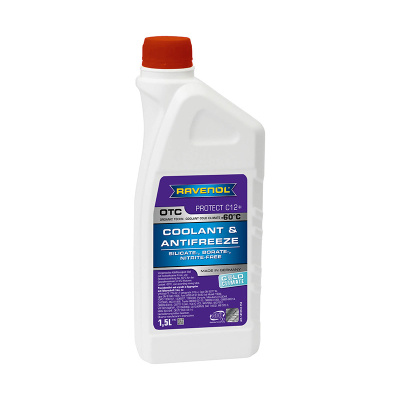 Антифриз RAVENOL OTC COLD CLIMATE Protect C12+ Premix -60C (готовый)