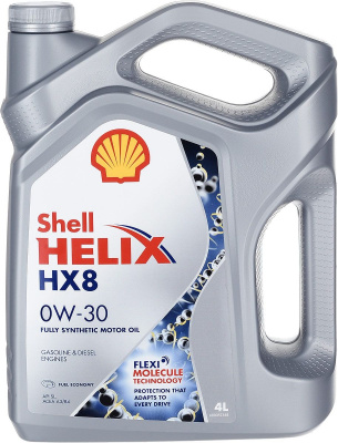 Shell Helix HX8 0w30 (4 л)