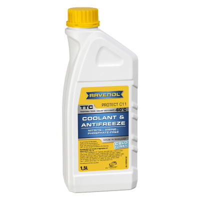Антифриз RAVENOL TTC Protect C11 COLD CLIMATE Premix -60C (готовый)