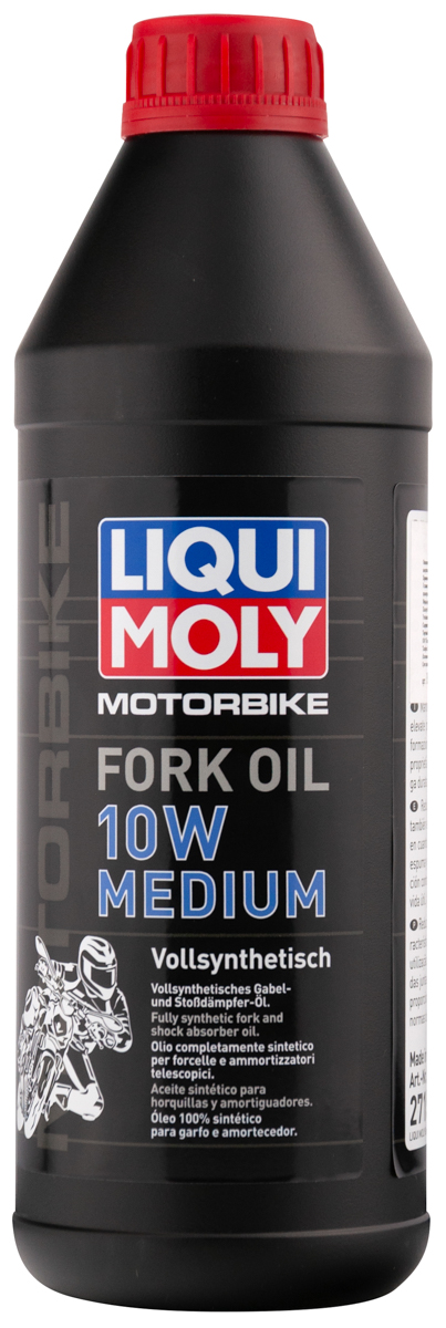 Синтетическое масло для вилок и амортизаторов Motorbike Fork Oil Medium 10W