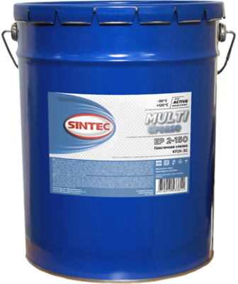 Sintec MULTI GREASE EP 2-150 18кг (синяя) жестян.тара