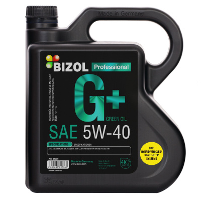 Синтетическое моторное масло Green Oil+ 5W-40