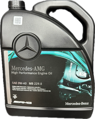 MERCEDES-BENZ MB 0W-40 229.5 AMG кан. 5л (A0009896508 13FCCE)
