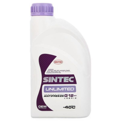 Антифриз Sintec UNLIMITED G12++ 1кг