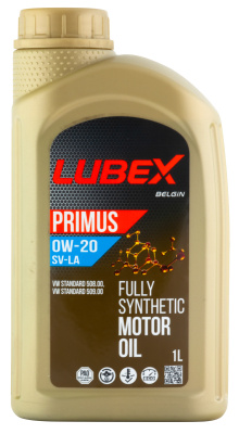 Синтетическое моторное масло PRIMUS SV-LA 0W-20