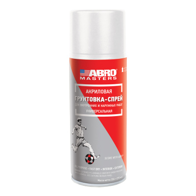 ABRO Грунтовка-спрей белая (473мл) 015-R