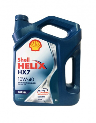 Shell Helix HX7 Diesel 10W-40 4л