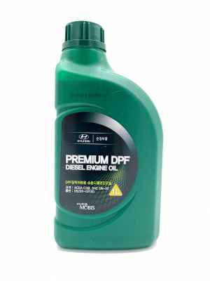 MOBIS Premium DPF Diesel 5W-30 (1л) 05200-00120