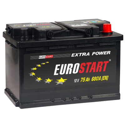 75Ah EUROSTART Extra Power R+