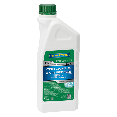 Антифриз RAVENOL HJC Protect FL22 COLD CLIMATE Premix -60C (готовый)