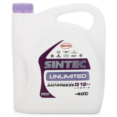 Антифриз Sintec UNLIMITED G12++ 5кг