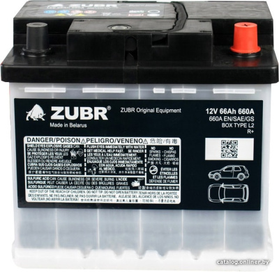 66Ah Zubr Ultra 660 A R+ PSL OE