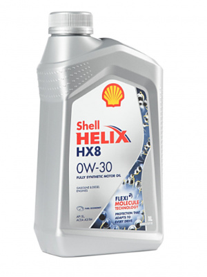 Shell Helix HX8 0w30 (1 л)