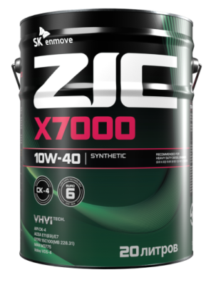 ZIC X7000 10W-40 20л