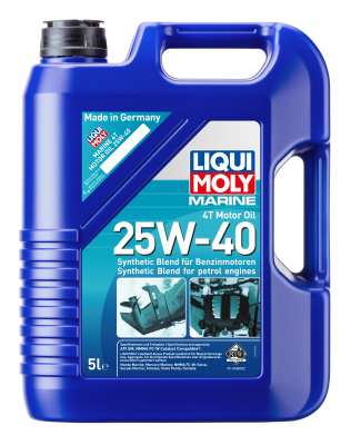 Минеральное моторное масло для лодок Marine 4T Motor Oil 25W-40