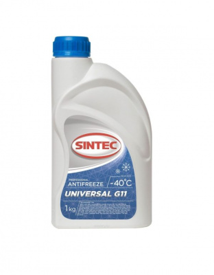 Антифриз Sintec UNIVERSAL G11 концентрат 1кг