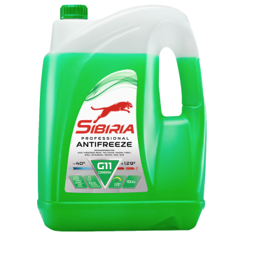Антифриз SIBIRIA ОЖ-40 G11 зеленый 10кг