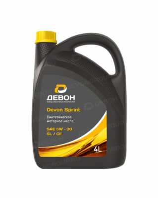 Девон Sprint 5W-30 SL/CF 4л