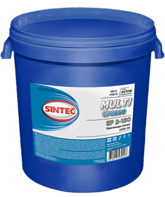 Смазка Sintec MULTI GREASE EP 2-150 (синяя) 18кг