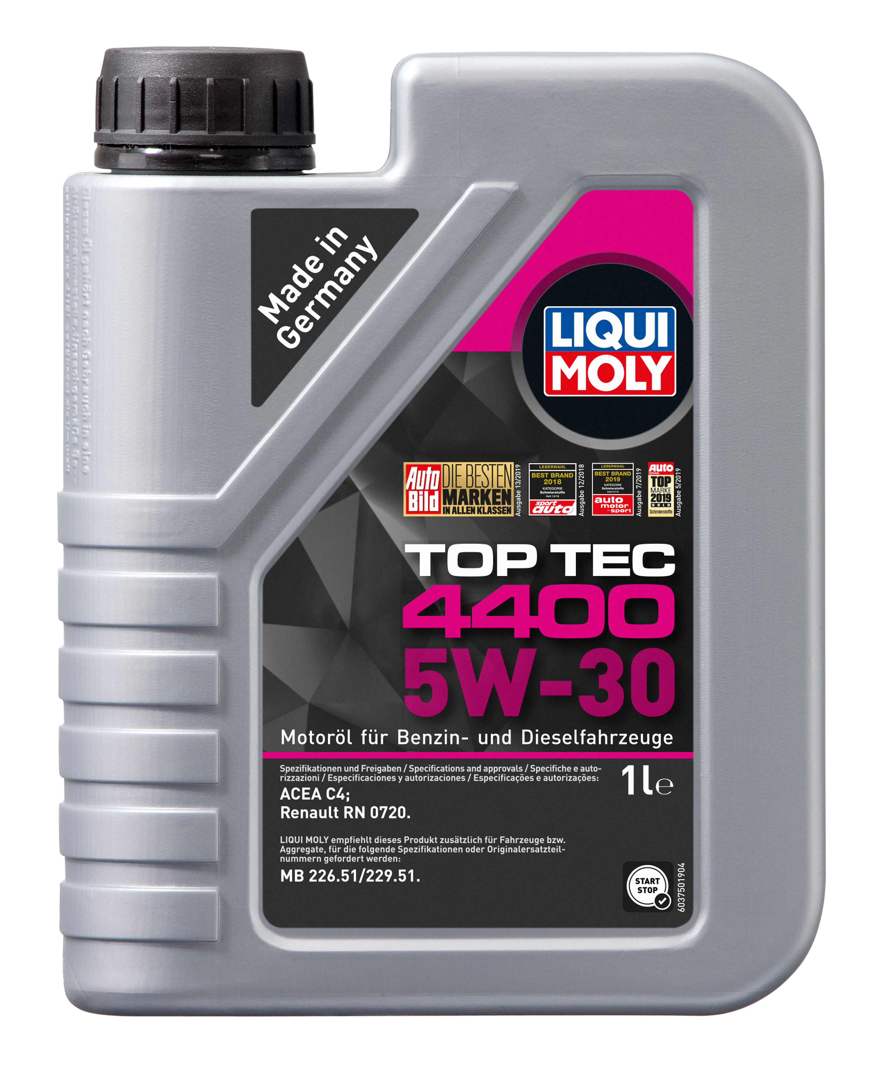Liqui Moly Top Tec 4400 5W-30 C4 1л