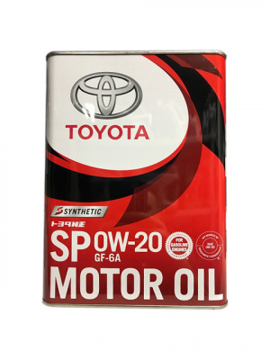 Toyota Motor Oil GF-6A SP 0w20 (4л) 08880-13205