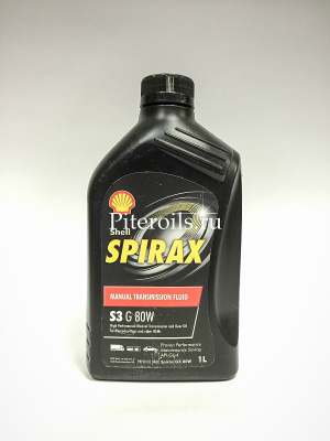 Shell Spirax S3 G 80w 1l Shell Cpectehgrupp