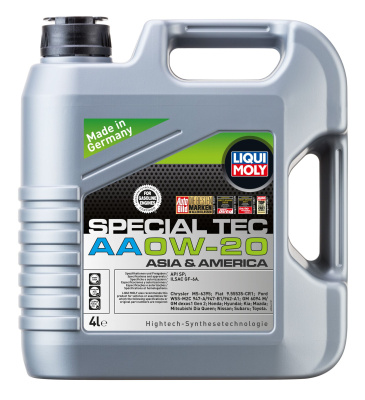 Liqui Moly Special Tec AA 0W-20 SN Plus4л
