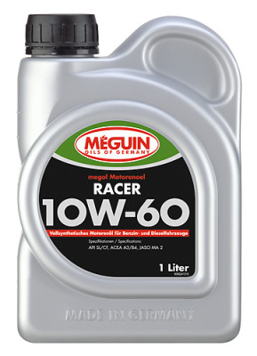 Синтетическое моторное масло Megol Motorenoel RACER 10W-60