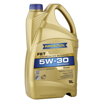 Моторное масло RAVENOL FET 5W-30