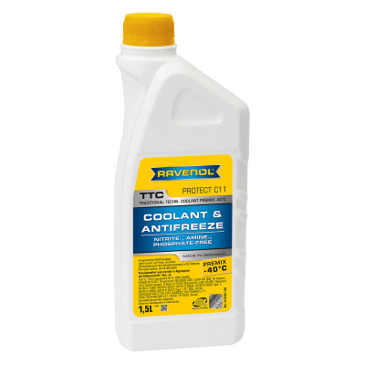 Антифриз RAVENOL TTC Protect C11 Premix -40C (готовый)