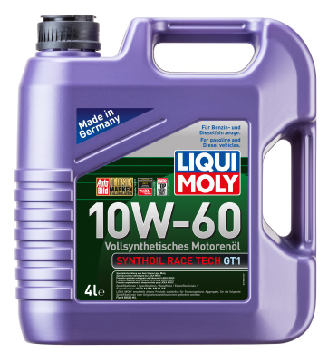 LIQUI MOLY Syntoil Race Tech GT1 10w60 (4л)