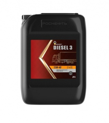 Rosneft Diesel 3 15W-40 20л