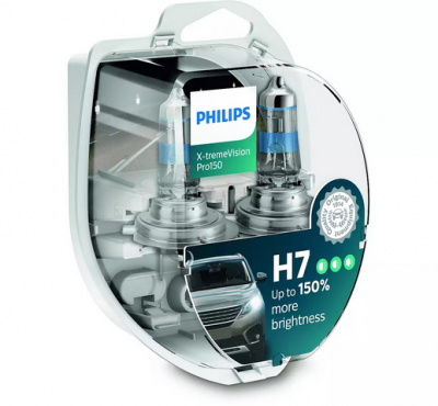 12972XVPS2 Philips H7 X-treme Vision Pro150 S2 2шт