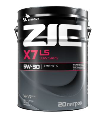 ZIC X7 LS 5W-30 20л