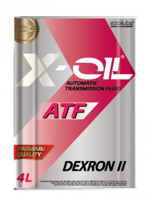 X-OIL ATF DII Жидкость для АКПП, 4л