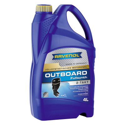 Моторное масло для 2Т лодочных моторов RAVENOL Outboardoel 2T Fullsynth