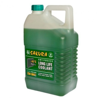 Антифриз Sakura Long Life Cooland GREEN 5л