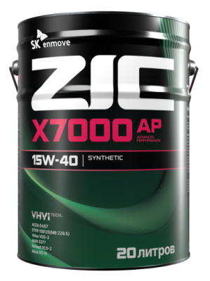 ZIC X7000 AP 15W-40 20л