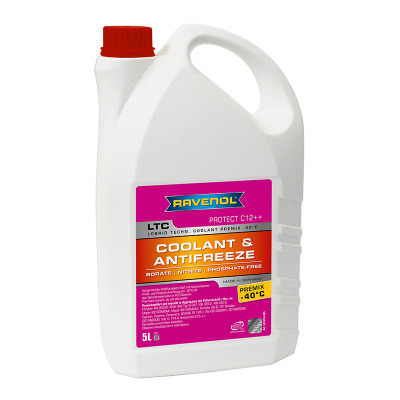 Антифриз RAVENOL LTC Protect C12++ Premix -40C (готовый)