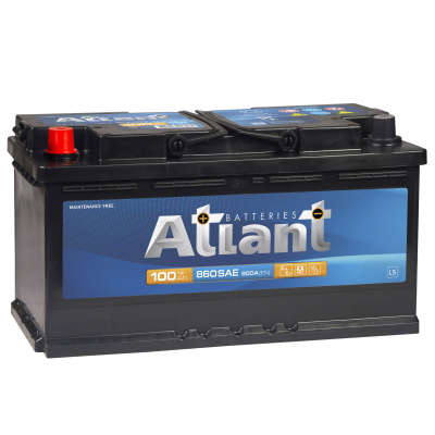 100 Аh ATLANT Blue L+