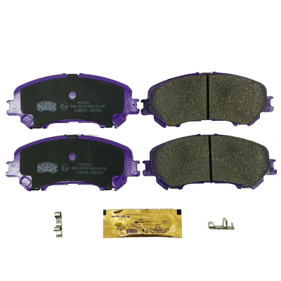 Дисковые тормозные колодки передние NIBK PN2804 для Nissan Qashqai, Nissan X-Trail (4 шт.)