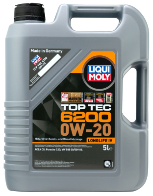 Синтетическое моторное масло Top Tec 6200 0W-20