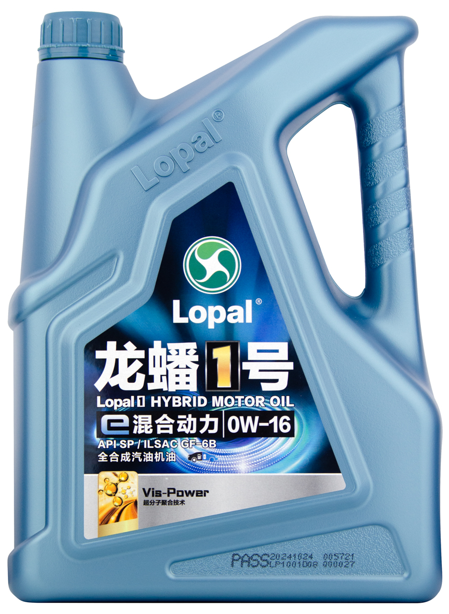 Моторное масло Lopal 1 HYBRID MOTOR OIL 0W-16