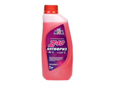 Антифриз AGA Z40 красный 1кг