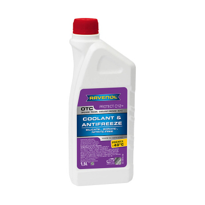 Антифриз RAVENOL OTC Protect C12+ Premix -40C (готовый)